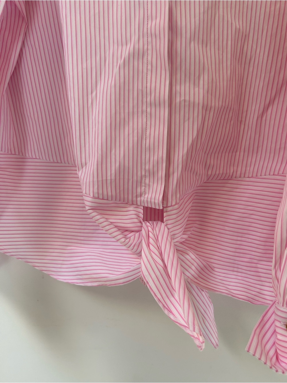 Lilly Pulitzer The Lilly Tie Shirt Conch Shell Pink Size XLarge NWT - Picture 8 of 10
